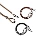 Kenkio 5 Pieces Eyeglass Cord PU Leather Eyeglass Straps Eyeglass Retainer