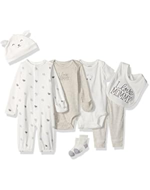 Baby 7-Piece Bodysuit Set