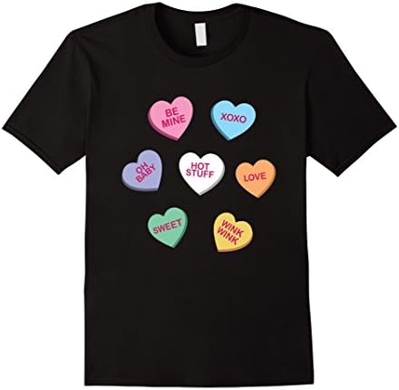 Men Women Kids Valentine's Day Conversation Hearts T-Shirt