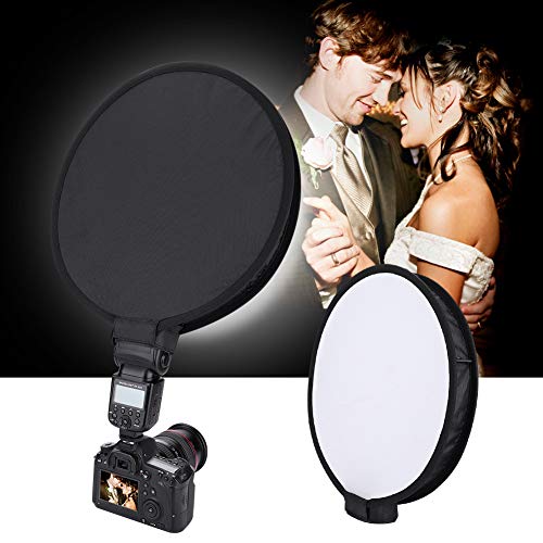 Oumij Reflector Flash Diffuser Softbox Universal Flash Flashlight Softbox Diffuser Suitable for External Speedlite of Digital Camera for Speedlight Universal Mount - Thumbnail 2