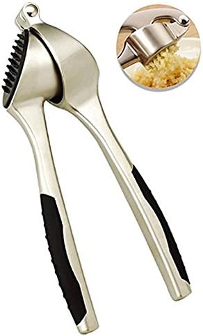 Garlic Press Professional Heavy Soft-Handled Garlic Press Crush Garlic Cloves Ginger
