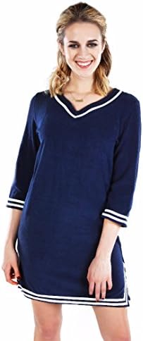 Fantasy Figure Womens So Soft Terry Cloth Cover Up Dress UPF 50