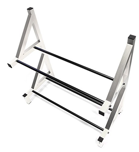 Integy RC Model Hop-ups C26750SILVER Wheel & Tire Storage Rack 19x8x17.5 Inch for 1/8 & 1/5 Scale