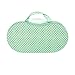 Combination of Life Portable Protect Bra Underwear Lingerie Case Travel Organizer with Inside Mesh Pocket Green Dots