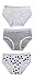Feathers Girls Cherry Print Tagless Briefs Underwear Super Soft Panties 3-Pack