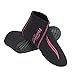 Phantom Aquatics Women's 3mm Neoprene Fin Socks, Pink, Small