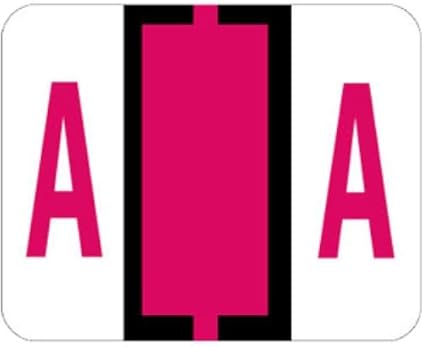 Amazon Co Jp Smead製造会社bccs Bar Style色分けされたアルファベットラベル 文房具 オフィス用品