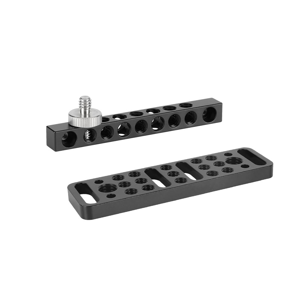 SZRIG Camera Cheese Plate & 75mm VESA Cheese Bar with 1/4"-20 & 3/8"-16 Thread Hole