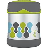 Thermos Foogo Vacuum Insulated Stainless Steel 10-Ounce Food Jar, Tripoli Pattern