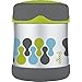 THERMOS FOOGO Vacuum Insulated Stainless Steel 10-Ounce Food Jar, Tripoli Pattern