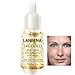 Face Skin 24 K Gold Ampoule Anti-Wrinkle Anti-Aging Serums For Reducing Fine Lines+Brightening Skin Tone+Anti-Oxidant+Nourishing Whitening Firming