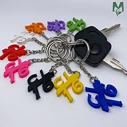Motoreco Charles Leclerc CL16 Keychain