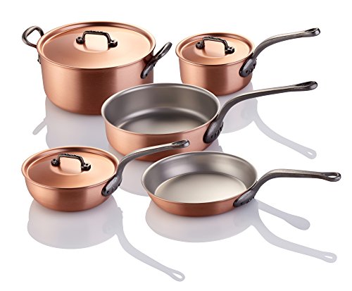 FALK 8-piece Falk Copper Classical Line Chef's Set