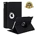 Hsxfl Rotating Case for iPad 9.7 inch 2018 2017/ iPad Air 2 Case - 360 Degree Rotating Stand Smart Cover Case with Auto Sleep Wake for Apple iPad 9.7
