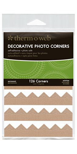 Therm O Web Photo Corner Sheets, Kraft