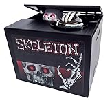 Spooky Skeleton Surprise Animatronic FX Coin Bank
