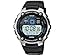 Casio Men's AE2000W-1AV Silver-Tone and Black Multi-Functional Digital Sport Watch
