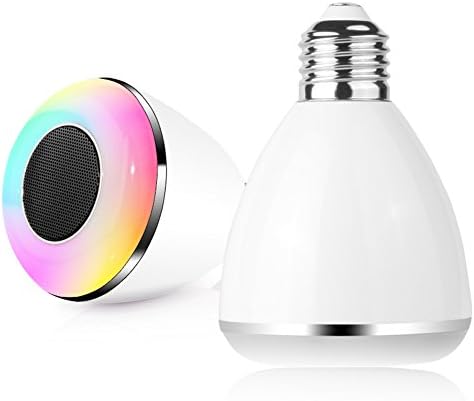 Sicneka Colorful Smart LED Blub Light Enceinte Bluetooth 110V - 240V 3W Lamp Bluetooth Speaker