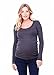 Ingrid & Isabel Women's Maternity Long Sleeve Scoop Neck Tee