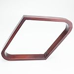 Pool Billiard Ball Rack Wooden Pool Table Ball Diamond, Mahogany