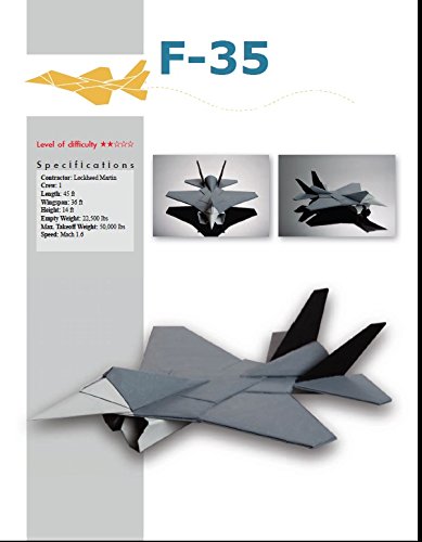 Origami Model Airplanes Create Amazingly Detailed Model
