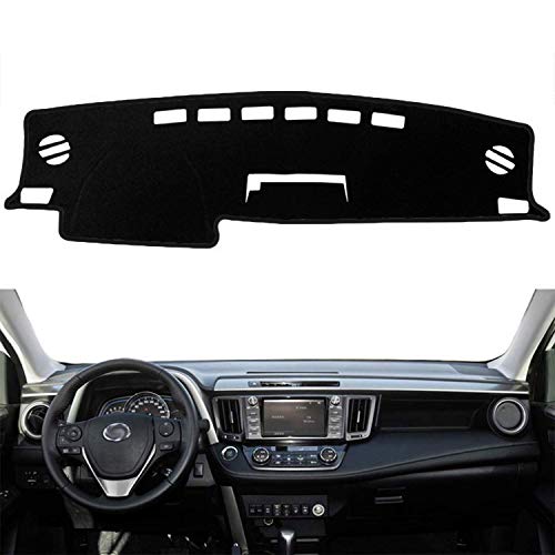 Autoxrun Dashboard Mat Sun Cover Pad Dash Mat Fits 2014-2018 Toyota Rav4 - Thumbnail 5