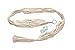 Mkono Macrame Plant Hanger 3 Tier Indoor Outdoor Hanging Planter Basket Cotton Rope with Beads 70 Inches
