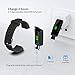 DoSmarter Activity Tracker,Color Screen Heart Rate Monitor Pedometer Watch, Waterproof Fitness Health Tracker Smart Band with Step Calories Counter