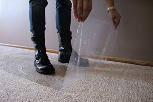 AUWEG Carpet Protector Film 24'' x 200' - Clear Self ...