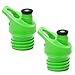 Klean Kanteen Sport Cap 3.0 Replacement Cap - 2 Pack (2 Pack - Green)
