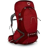 Osprey Packs Osprey Pack Atmos Ag 65 Backpack, Rigby Red, Medium