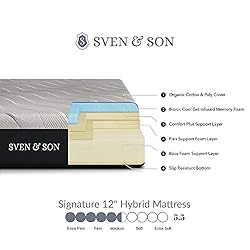 Sven & Son Twin XL Essential Adjustable Bed Base