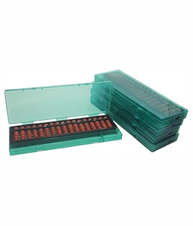 SAE FASHIONS 17 Rod Abacus Kit with Box (Brown) -Set of 5