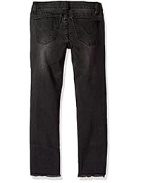 Hudson Big las niñas Negro Iris tobillo Skinny con bordado