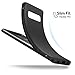 DiMiK Case for Samsung Galaxy S10 Plus, [Support Wireless Charging] Black Thin Soft Silicone Ultra Slim Fit Matte Finish Flexible TPU Case Cover Compatible for Galaxy S10 Plus (6.4 inch) - Black