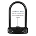Amazer U Lock for Bicycle, U Lock Combination Heavy Duty Bike Lock Combination, 12mm Bike Lock Bicycle Heavy Duty Combination U Lock Bike Lock Anti Theft