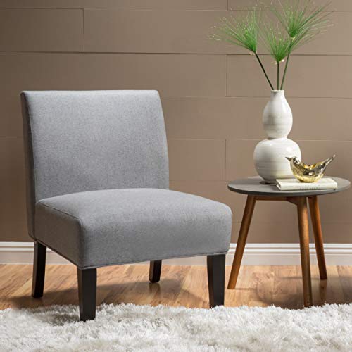 Christopher Knight Home Kendal Grey Fabric Accent Chair, One