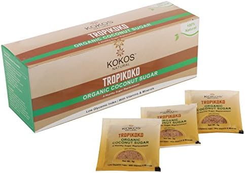 Indian Kokos Natural Organic Coconut Sugar Sachet Box