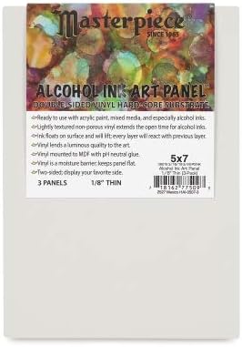 Masterpiece Alcohol Ink Panel, 12x12 inches (HAI1212)