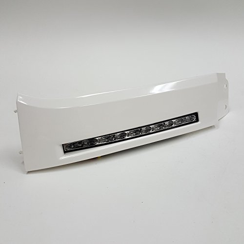 LEDIN For 2007-2013 Toyota Tundra Sequoia Front Bumper Filler Panel LED DRL Fog Lights with Bezel Wire Harness