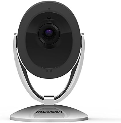 incoSKY Security Camera 720P Wireless WiFi Mini IP Camera with 2-Way Audio Night Vision Motion Detection for Home Office Surveillance, MS2