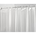InterDesign PEVA 3 Gauge Shower Curtain Liner - Mold/Mildew Resistant, PVC Free – Frost, 72