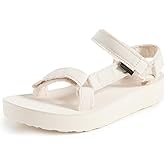 Teva womens Midform Universal Canvas Sandal, Birch, 9 US
