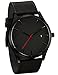 Mens Analog Quartz Watch,POTO On Clearance Leather Band Alloy Dress Wrist Watch Gift Watches RY-429 (black)