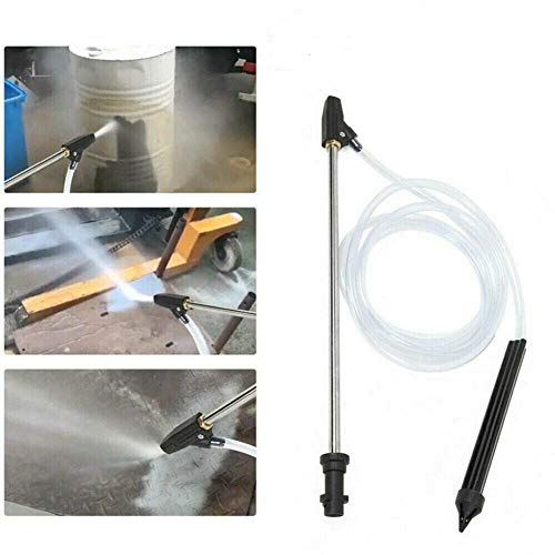 GreceYou Wet Sandblasting Kit for Pressure Washer - Washer Nozzle Sandblasting Tube - High Pressure Washer Accessories