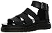 Dr. Martens Women's Clarissa Fisherman Sandal, black, 5 B UK (7 US)