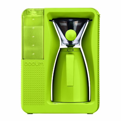 BODUM 11001-565US Bistro B. Over Automatic Pour-Over Electric Coffeemaker, 1.2-Liter