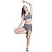 Flyen Women's Yoga Grip Socks for Barre Pilates Ballet Dance Low Cut Socks Non Slip Skid Cotton Ankle Sport Toe Shoes One Size 5-10