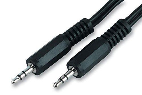 Pro Signal PSG00049 3.5 mm Stereo Jack Plug to Plug Lead, 2m, Black