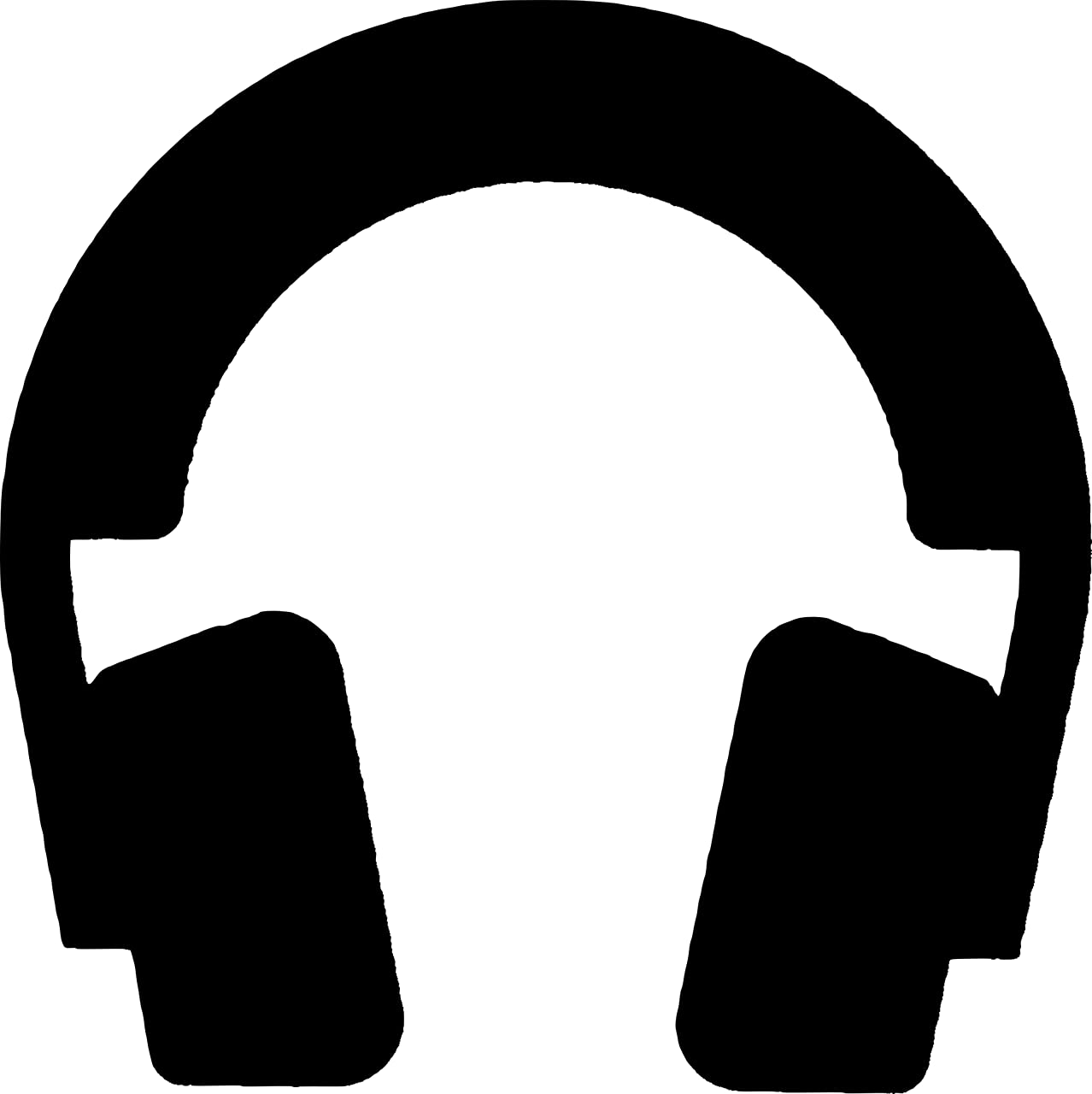 Headphones Vinyl Decal Sticker (Red) Amazon.co.uk Handmade Products